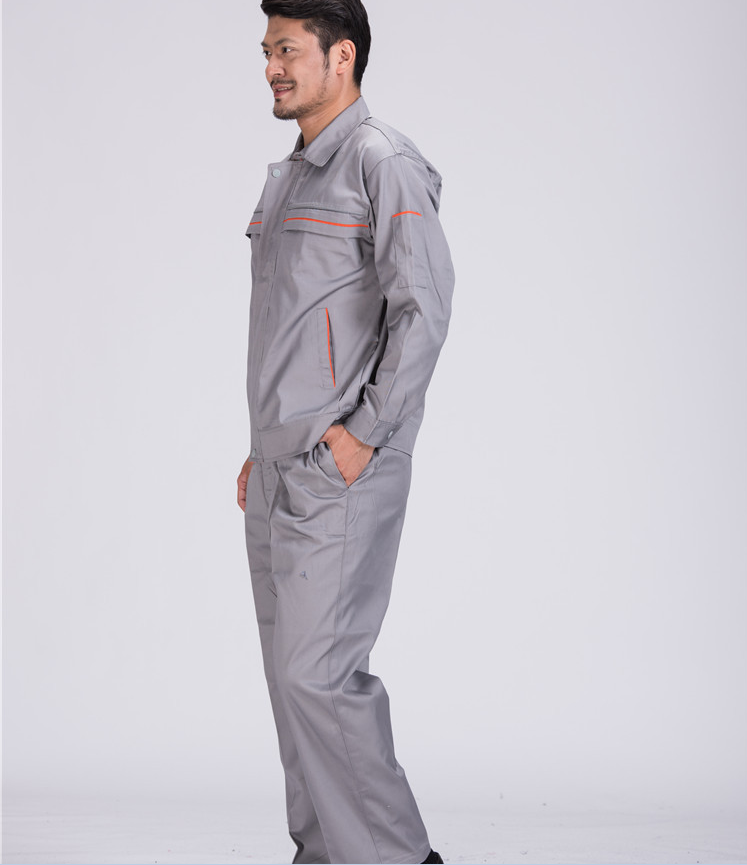 西装工作服侧面